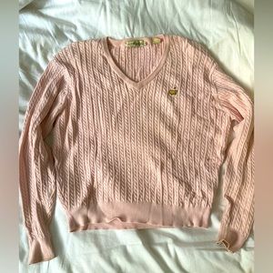 Vintage Magnolia Lane Masters Pink sweater (size: medium)